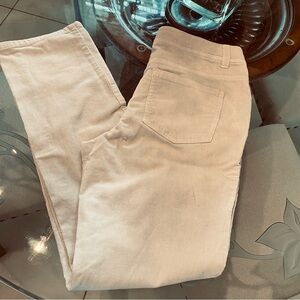 American Eagle Outfitters Girls Beige Corduroy Jeans